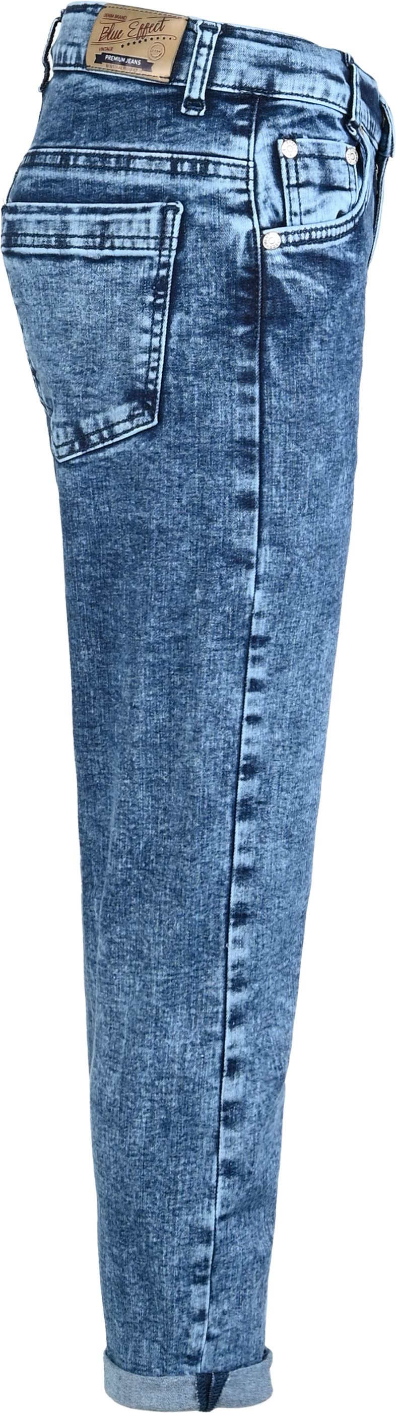 2826-NOS Boys Wide Leg Jeans Cropped, verfügbar in Normal