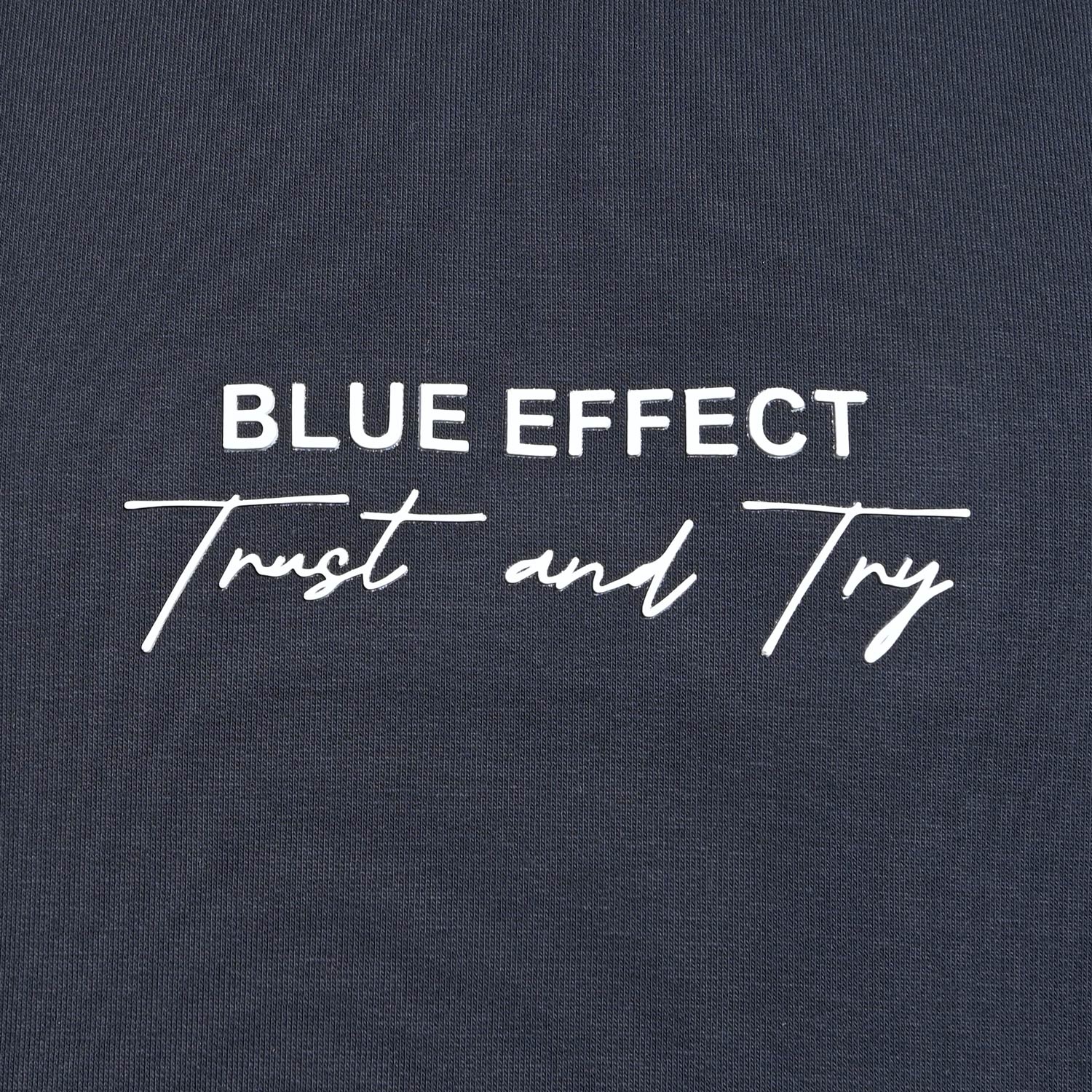 6349-Boys Oversized Hoodie -Blue Effect