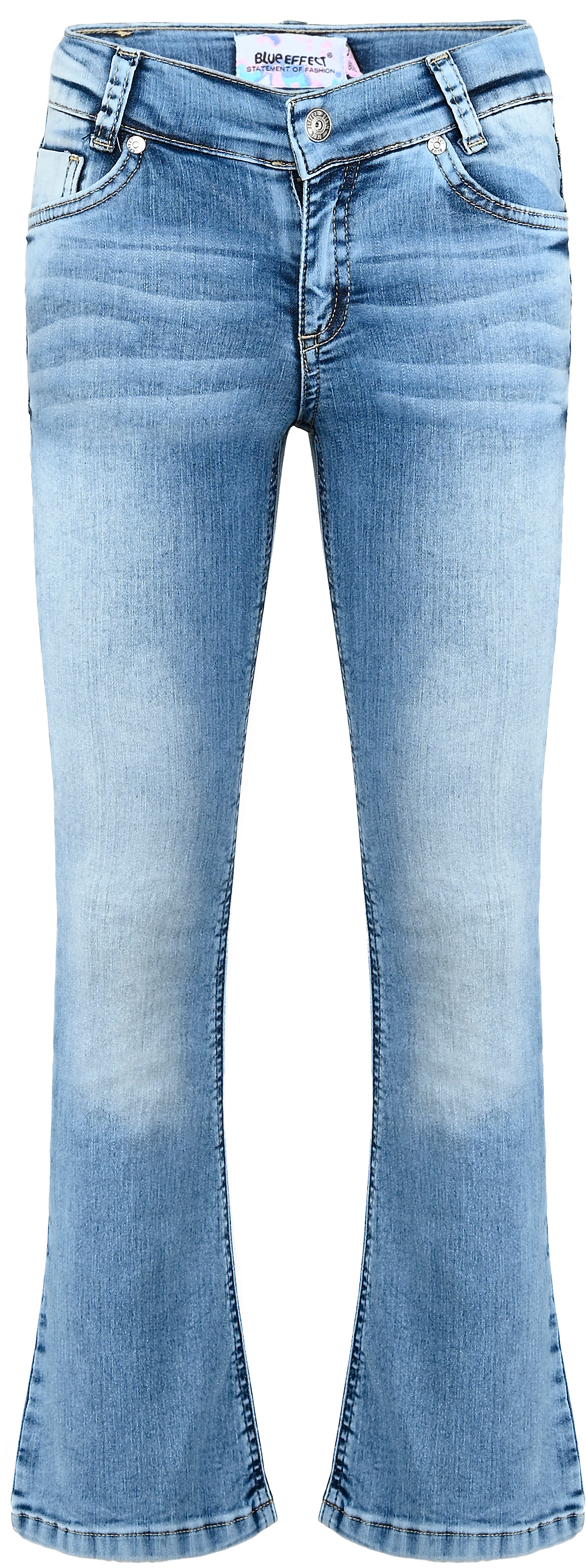 1272-Girls Flared Jeans Ultrastretch, verfügbar in Normal