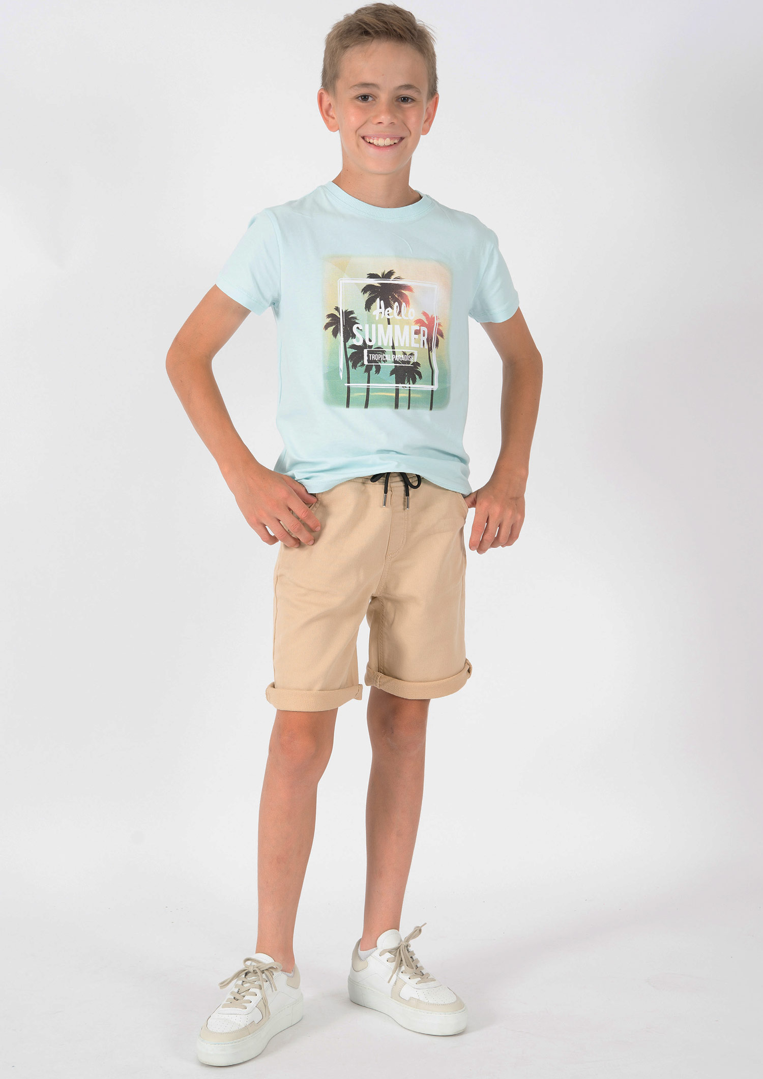 4851-Boys Jogg Short Relaxed Fit, available in Normal
