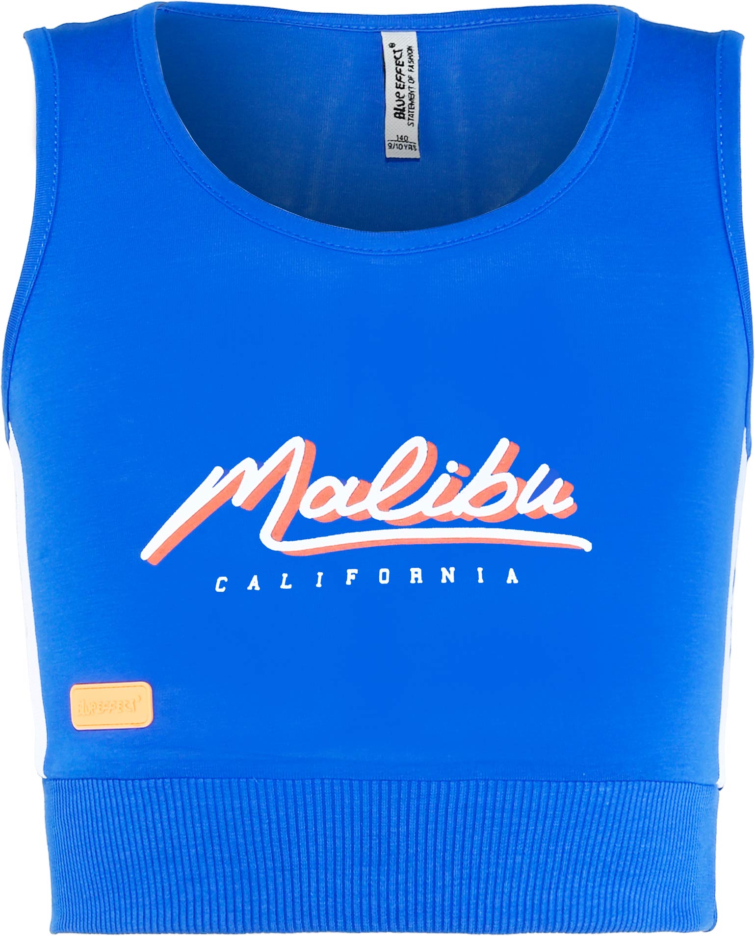 5864-Girls Crop Top -Malibu