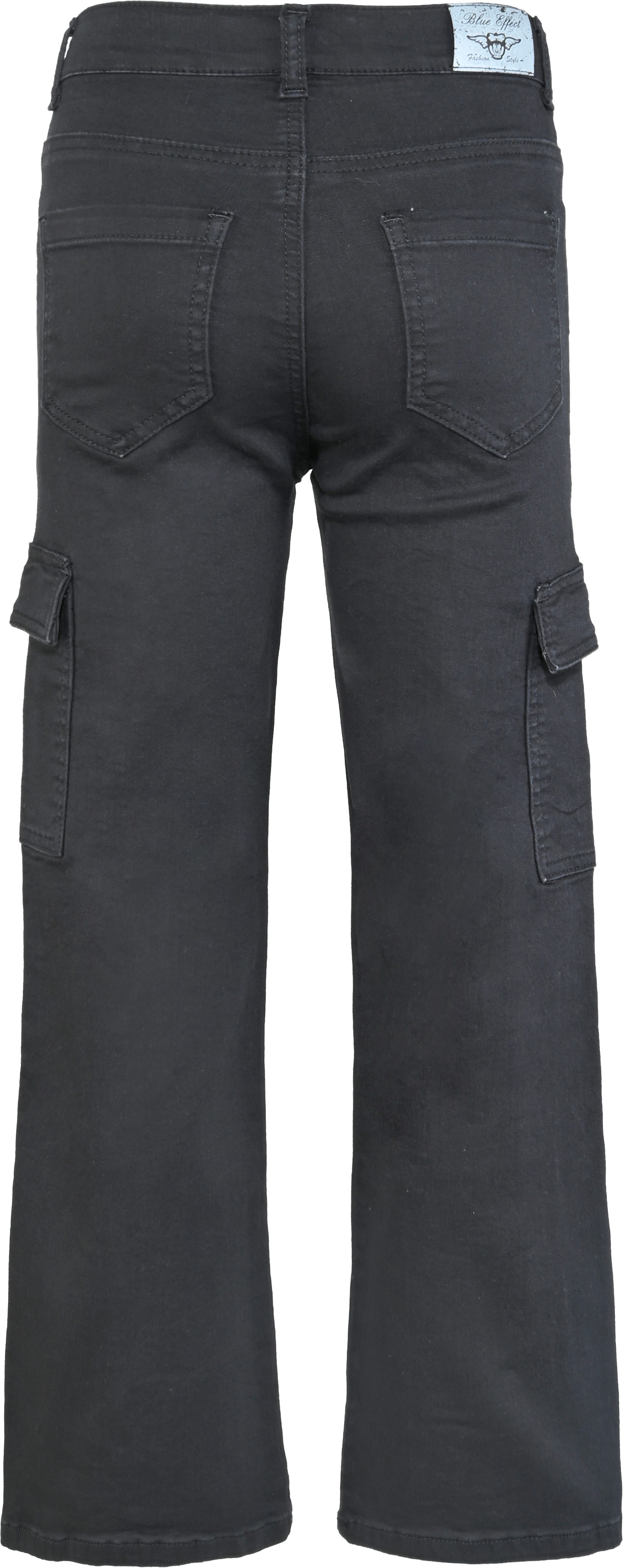 1373-Girls Wide Leg Cargo Jean Ultrastretch, available in Slim,Normal