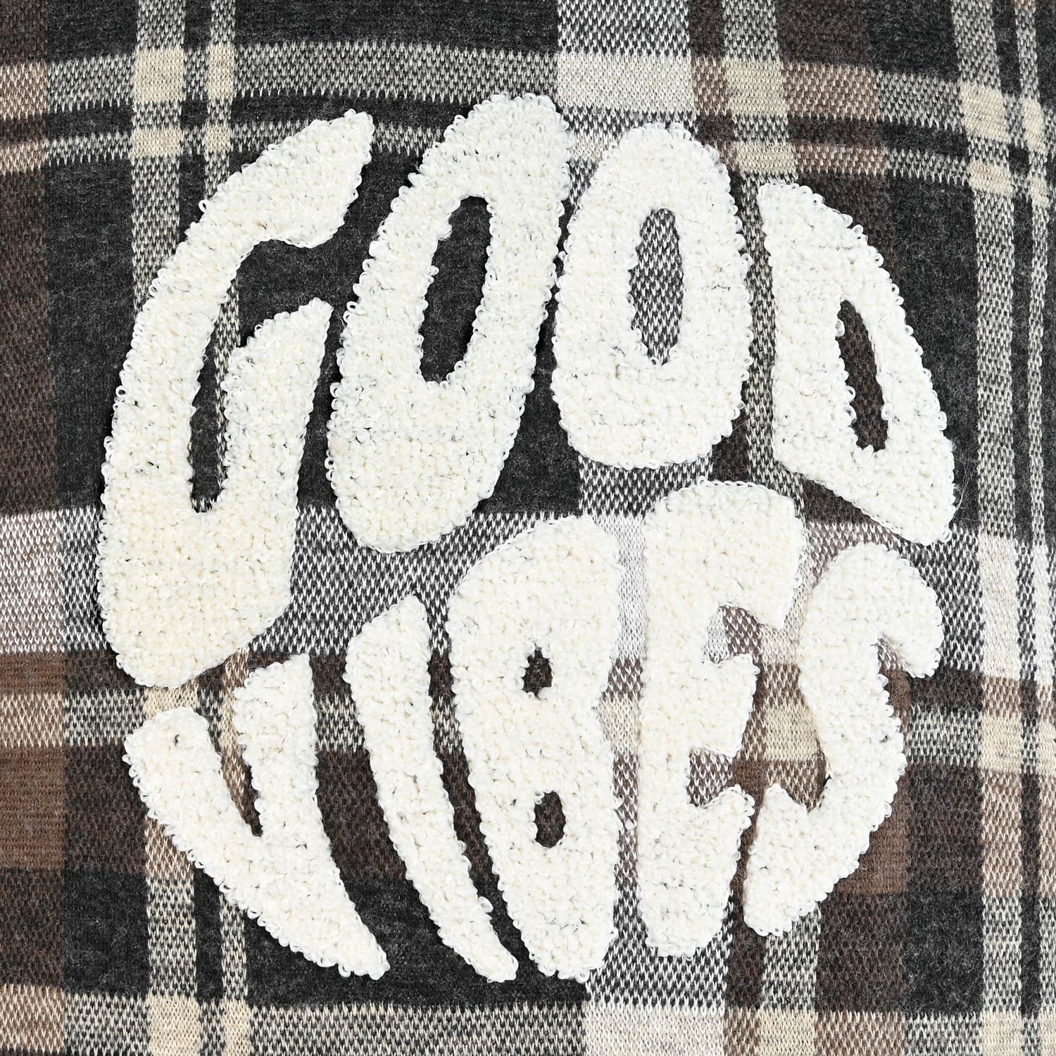 5787-Girls Hooded Dress -Good Vibes