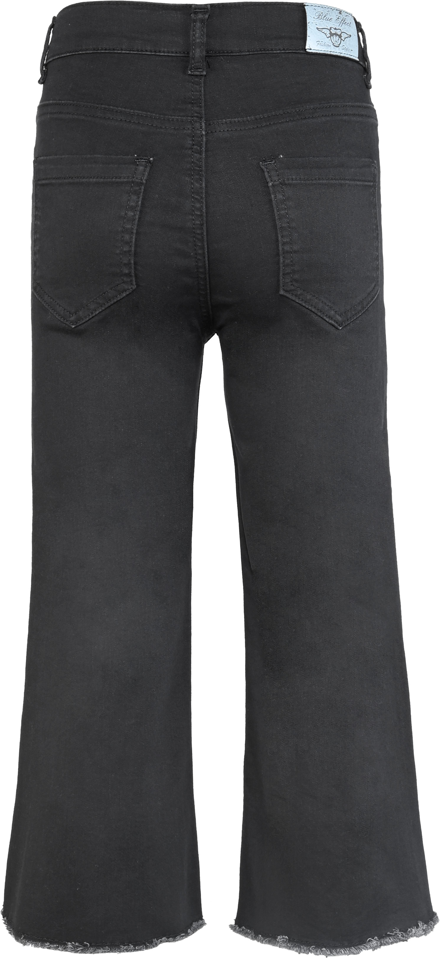 1372-Girls Wide Leg Jeans Cropped, Ultrastretch, verfügbar in Normal