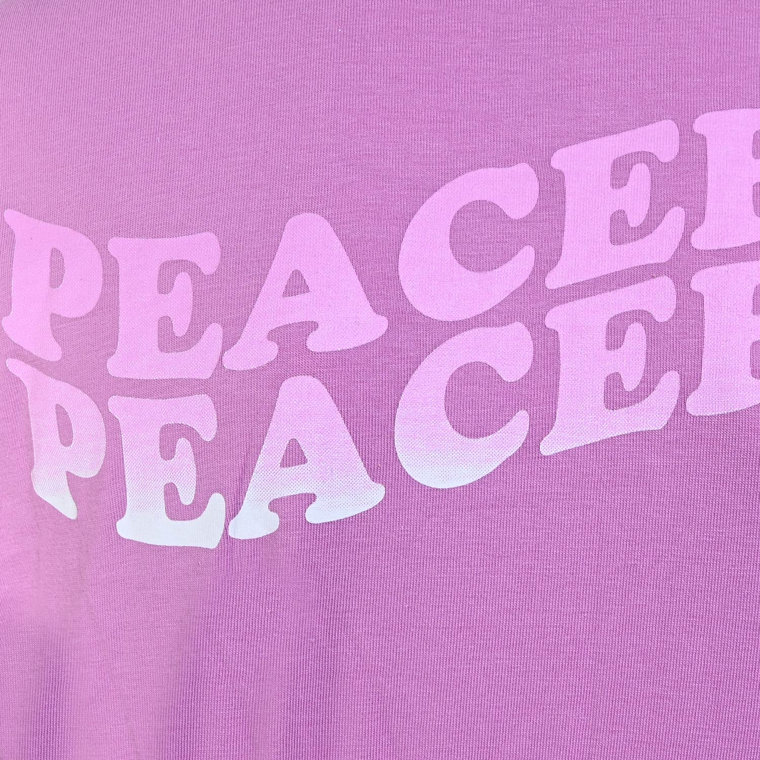 5955-Girls Boxy T-Shirt -Peaceful