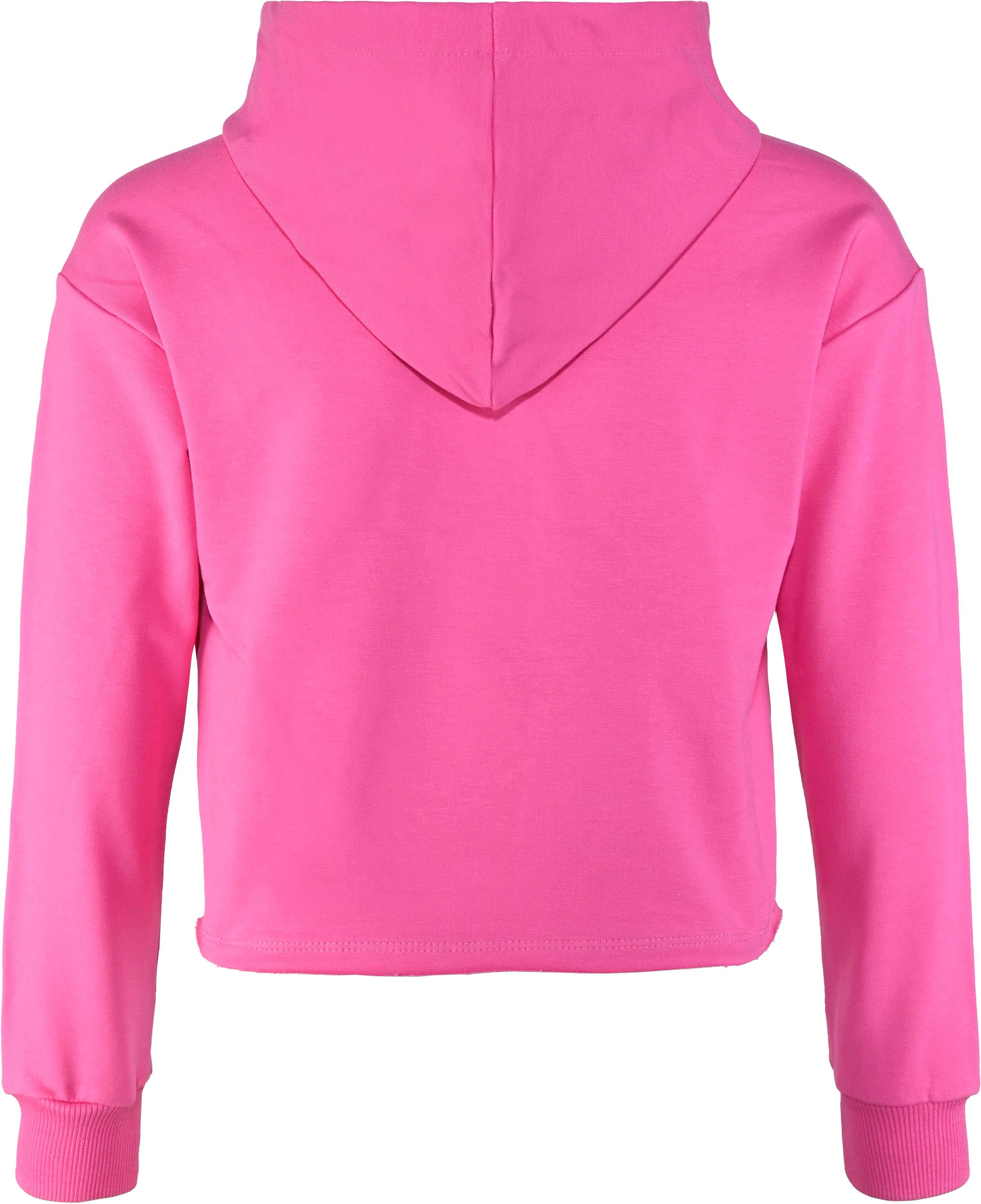 5852 Girls Boxy Hoodie Smiley
