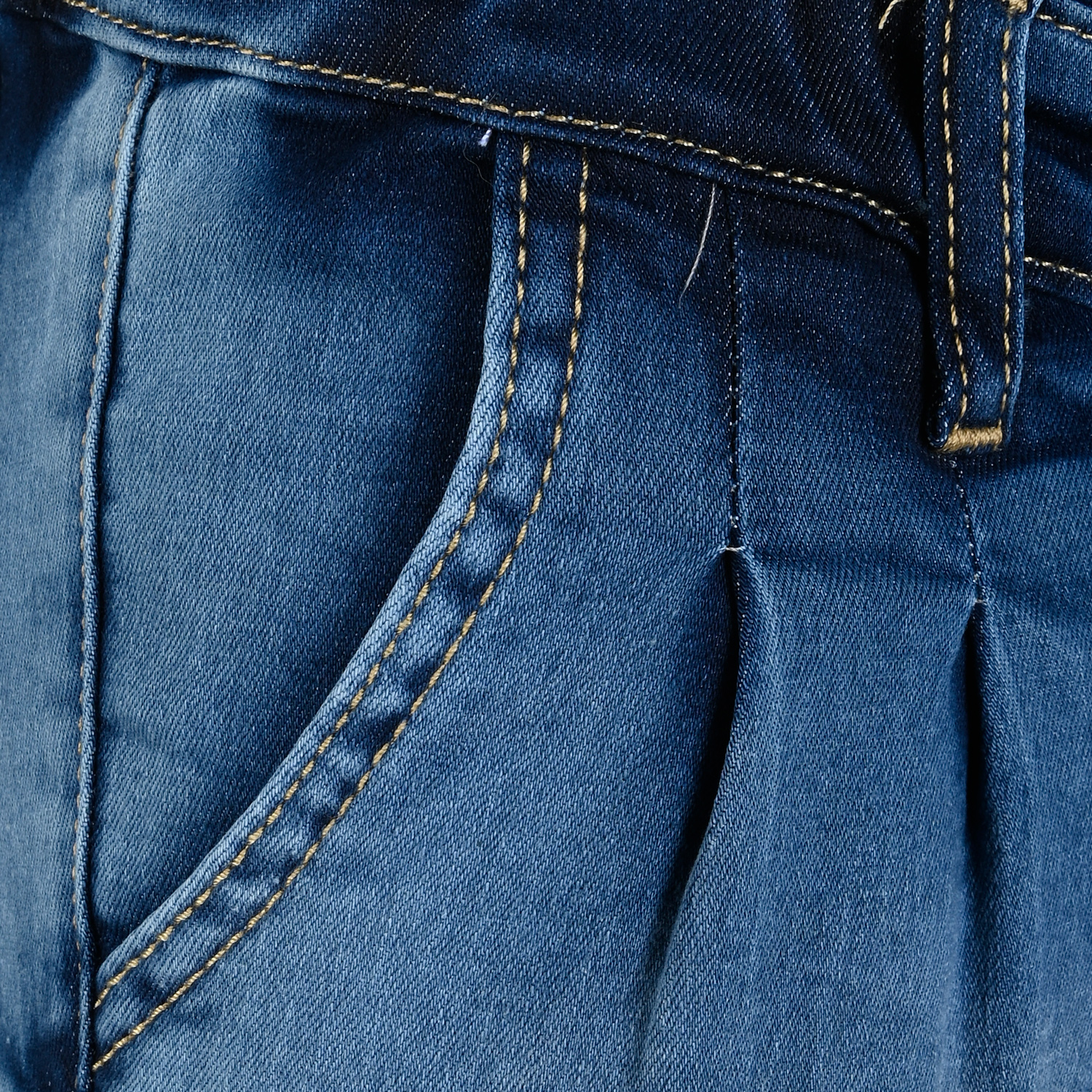 1318-Girls High-Waist Jeans Paperbag, verfügbar in Normal