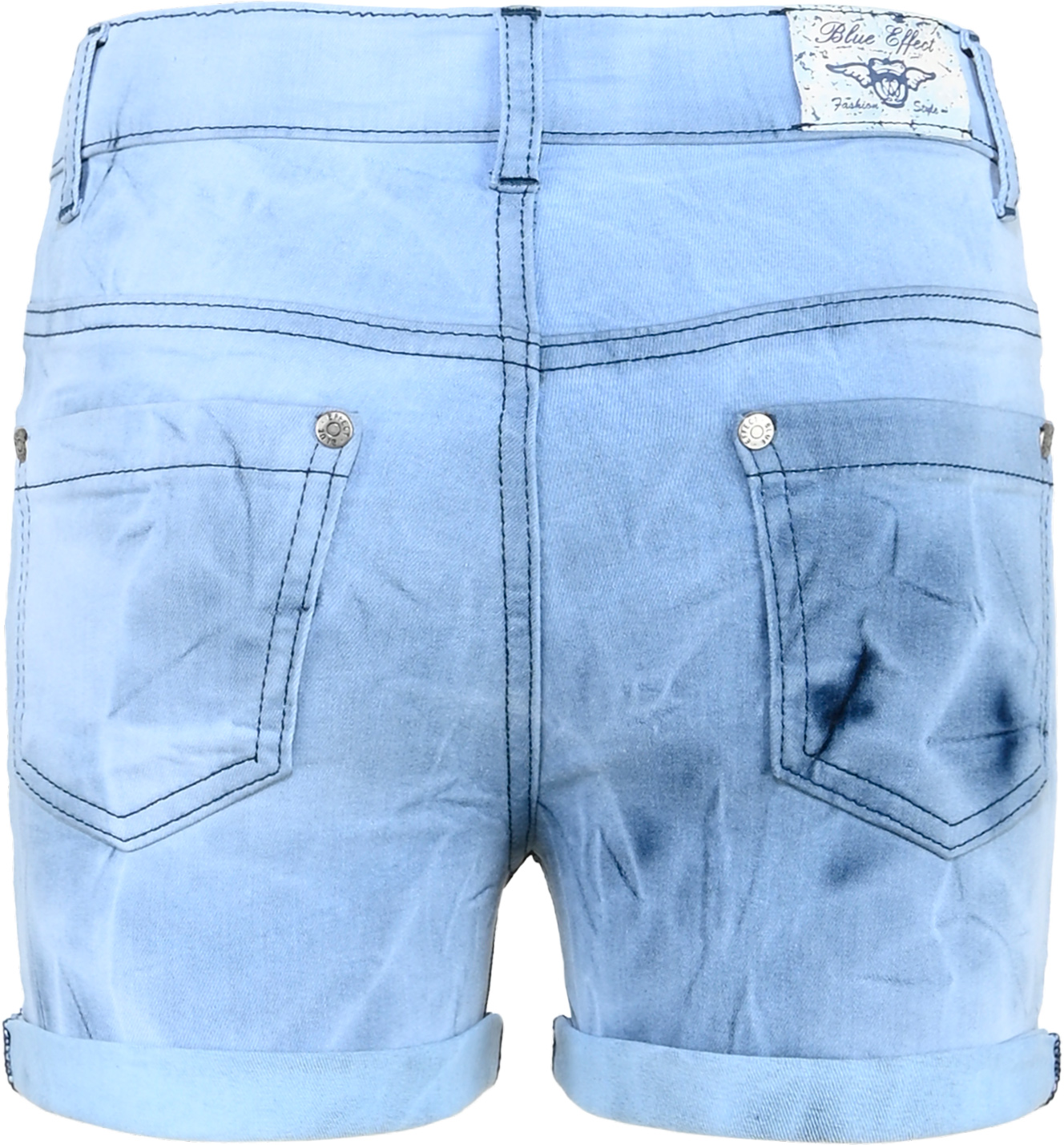 3129-Girls High-Waist Short available in Slim, Normal