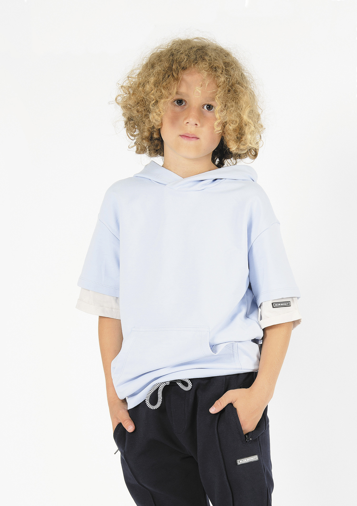 6180-Boys Sweat T-Shirt 6180-Boys Sweat T-Shirt