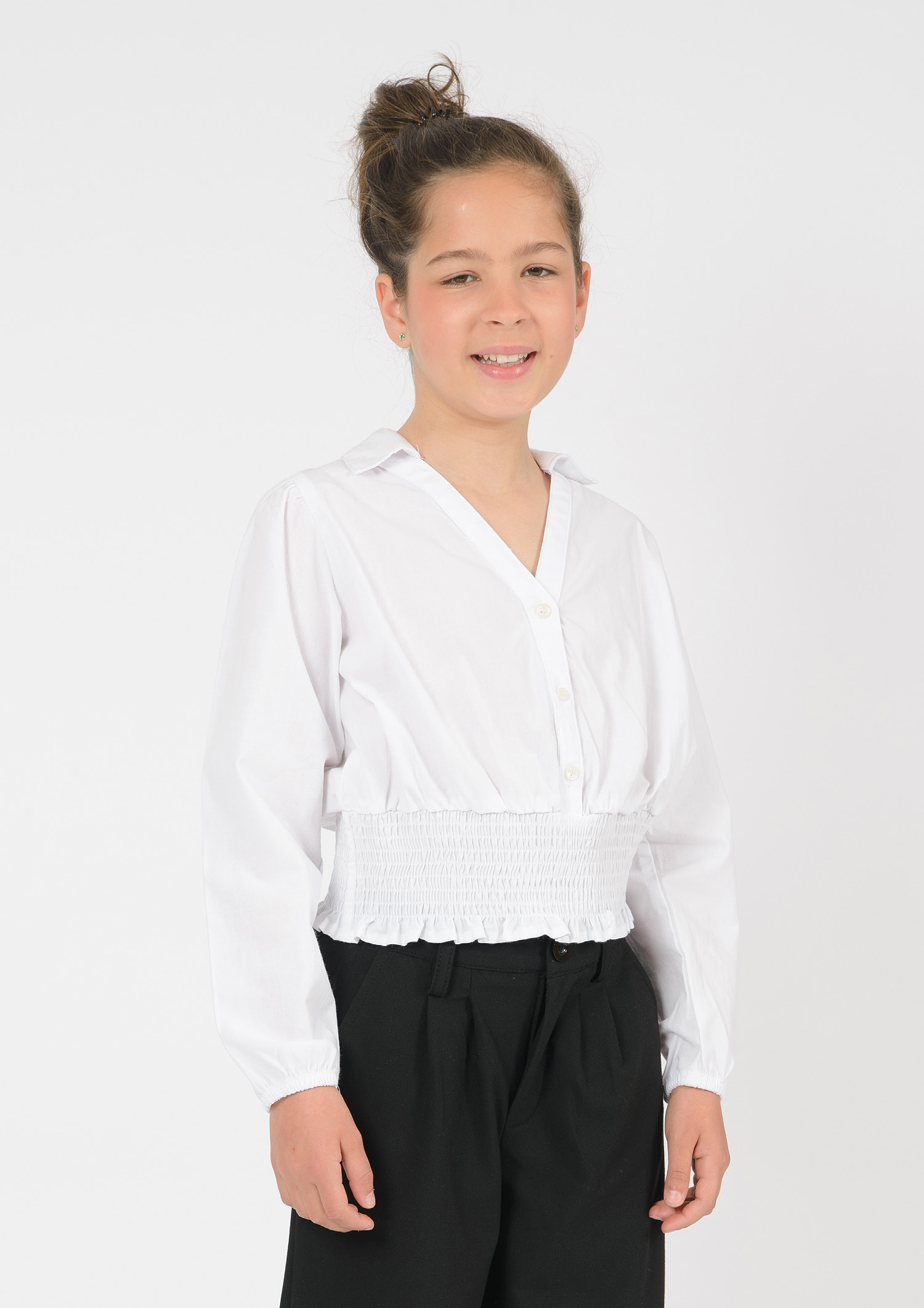 8191-Girls Blouse Shirt 8191-Girls Blouse Shirt