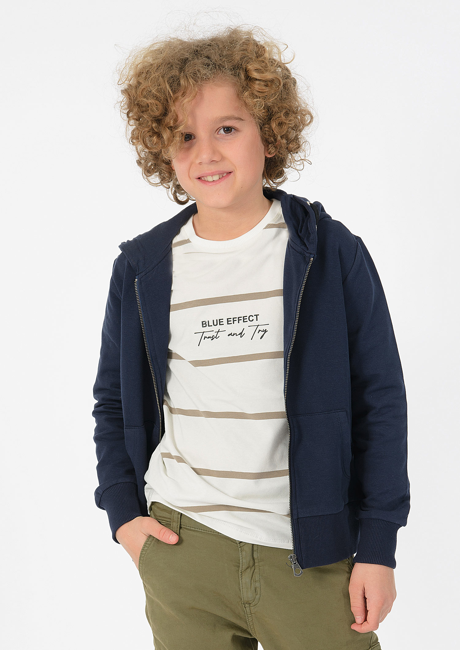 6292-Boys Long T-Shirt -Trust and Try