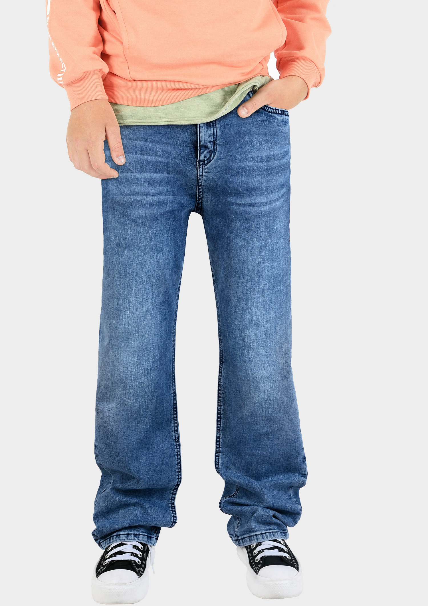 2844-NOS Boys Baggy Jeans available in Slim,Normal 