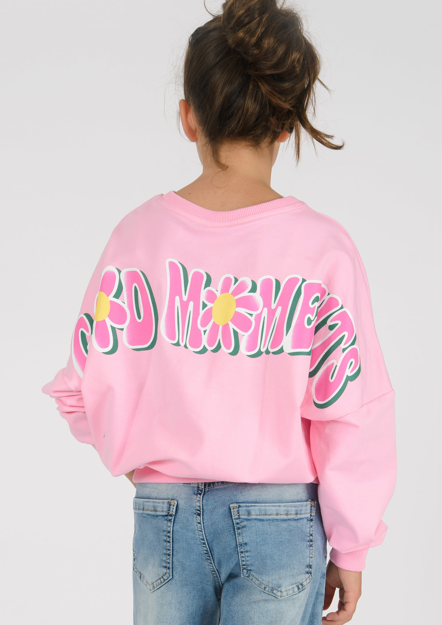 5844-JRNY Girls Sweatshirt -Good Moments