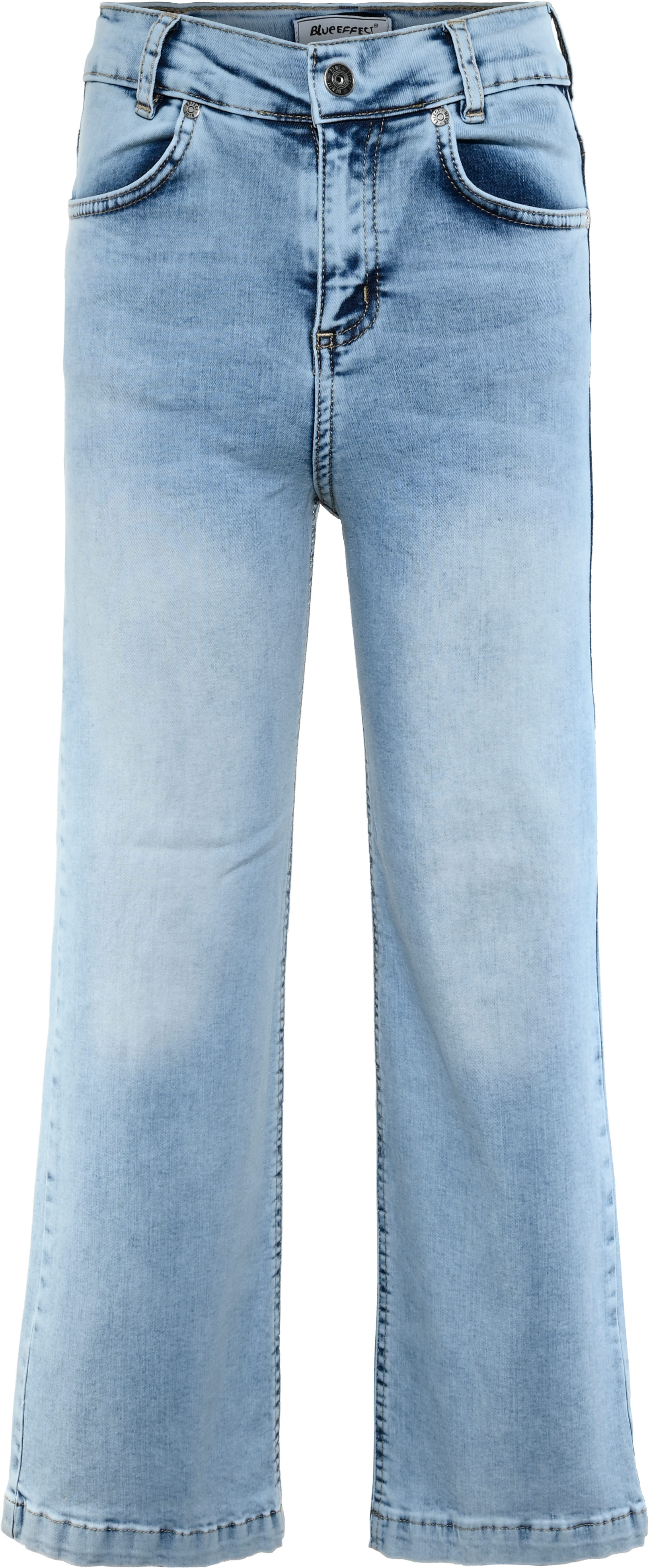 1304-Girls Wide Leg Jeans available in slim, normal, wide