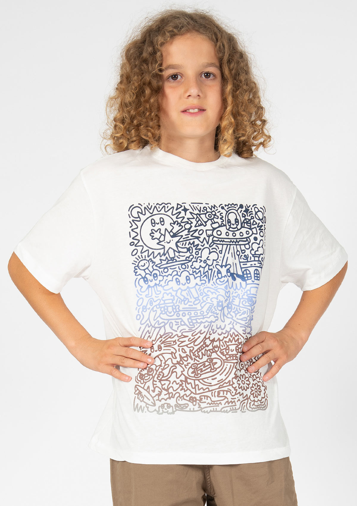 6407 - Boys Oversized T-Shirt