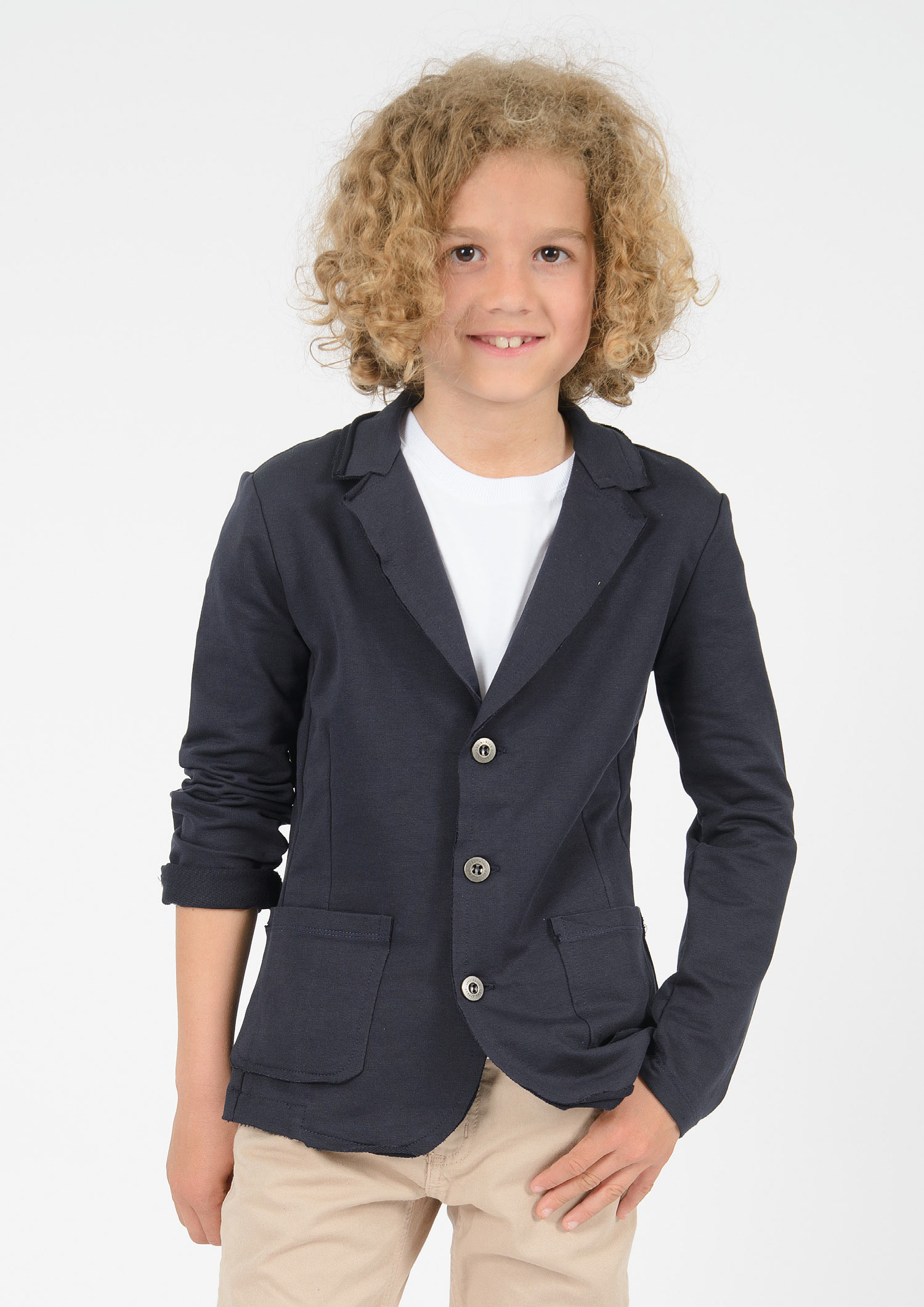7756-Boys Sweat Blazer 7756-Boys Sweat Blazer