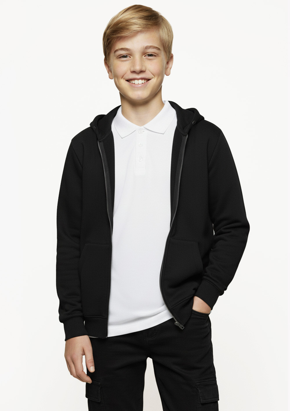 7810-Boys Sweat Jacket