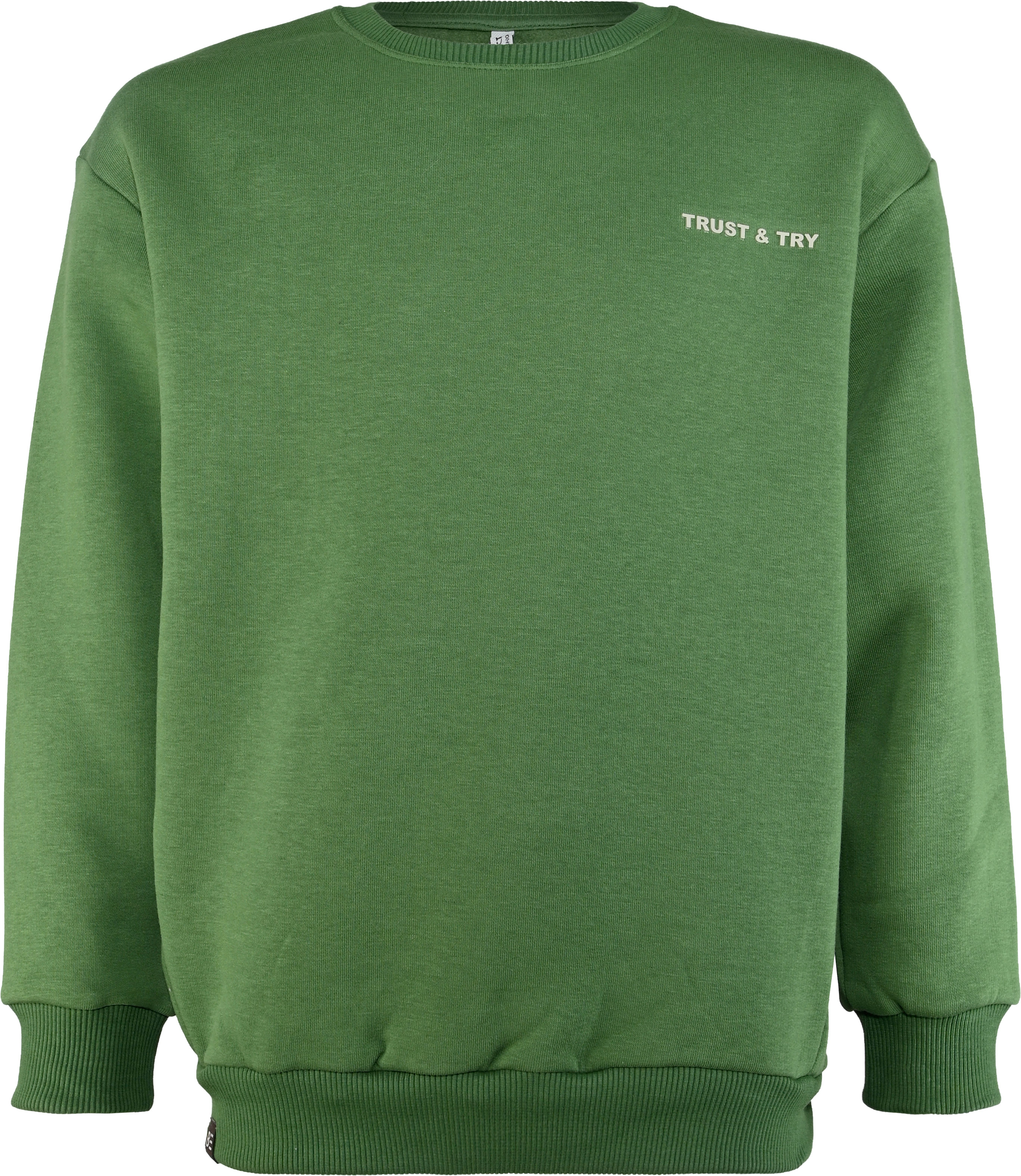 6325-Boys Oversized Sweatshirt -BE Trust and Try