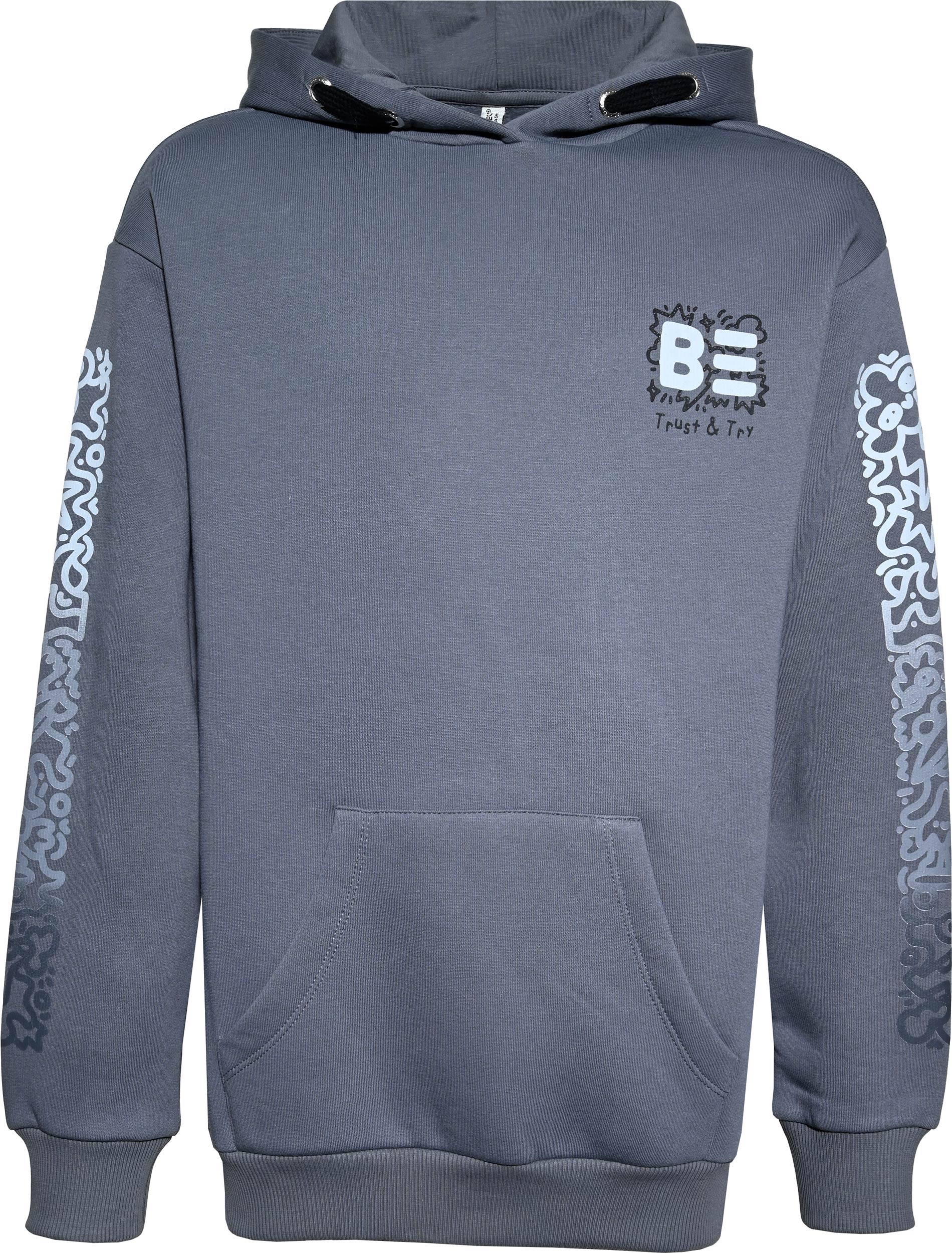 6440-Boys Overs. Doodle Hoodie