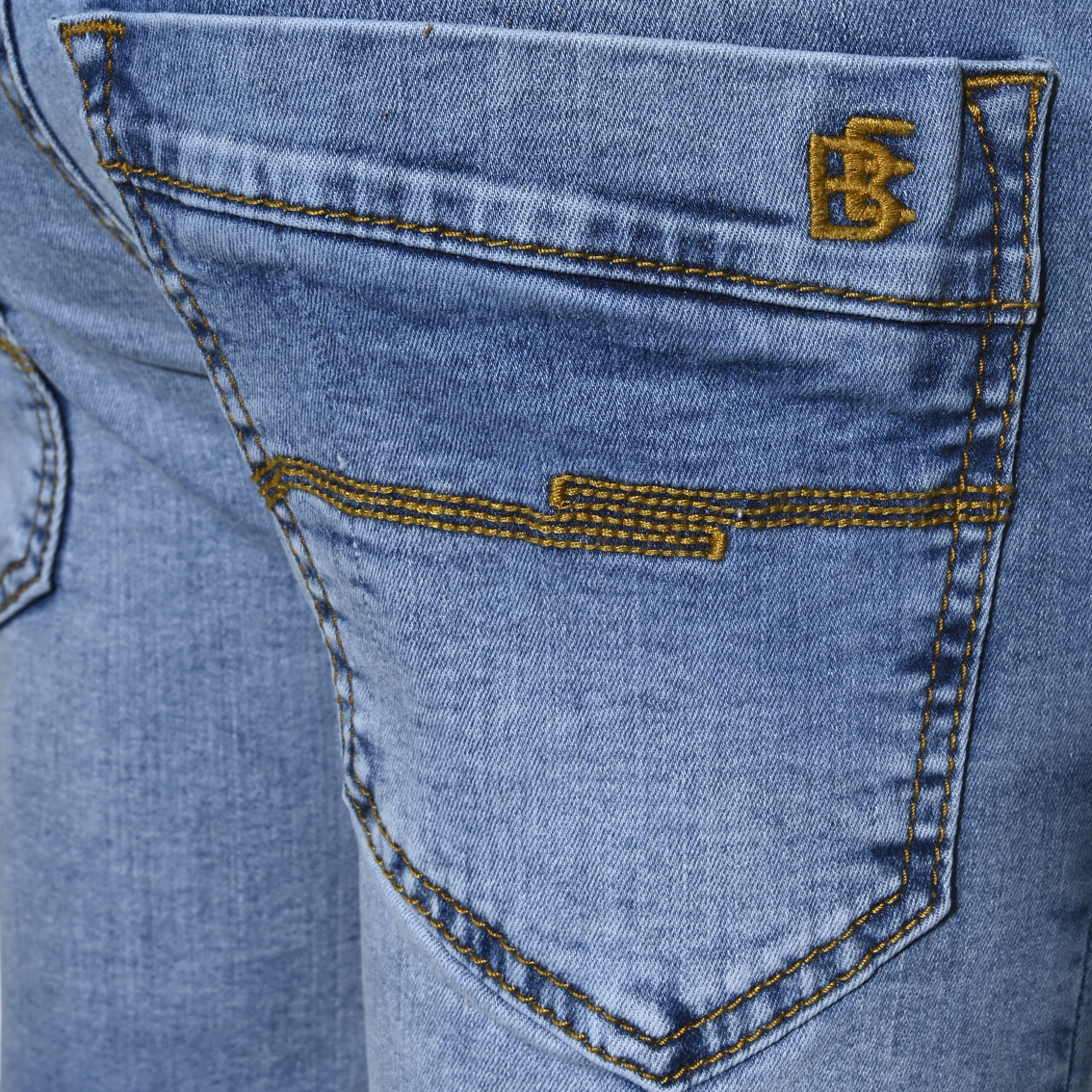 4838-Boys Jean Short Ultrastretch, available in Normal