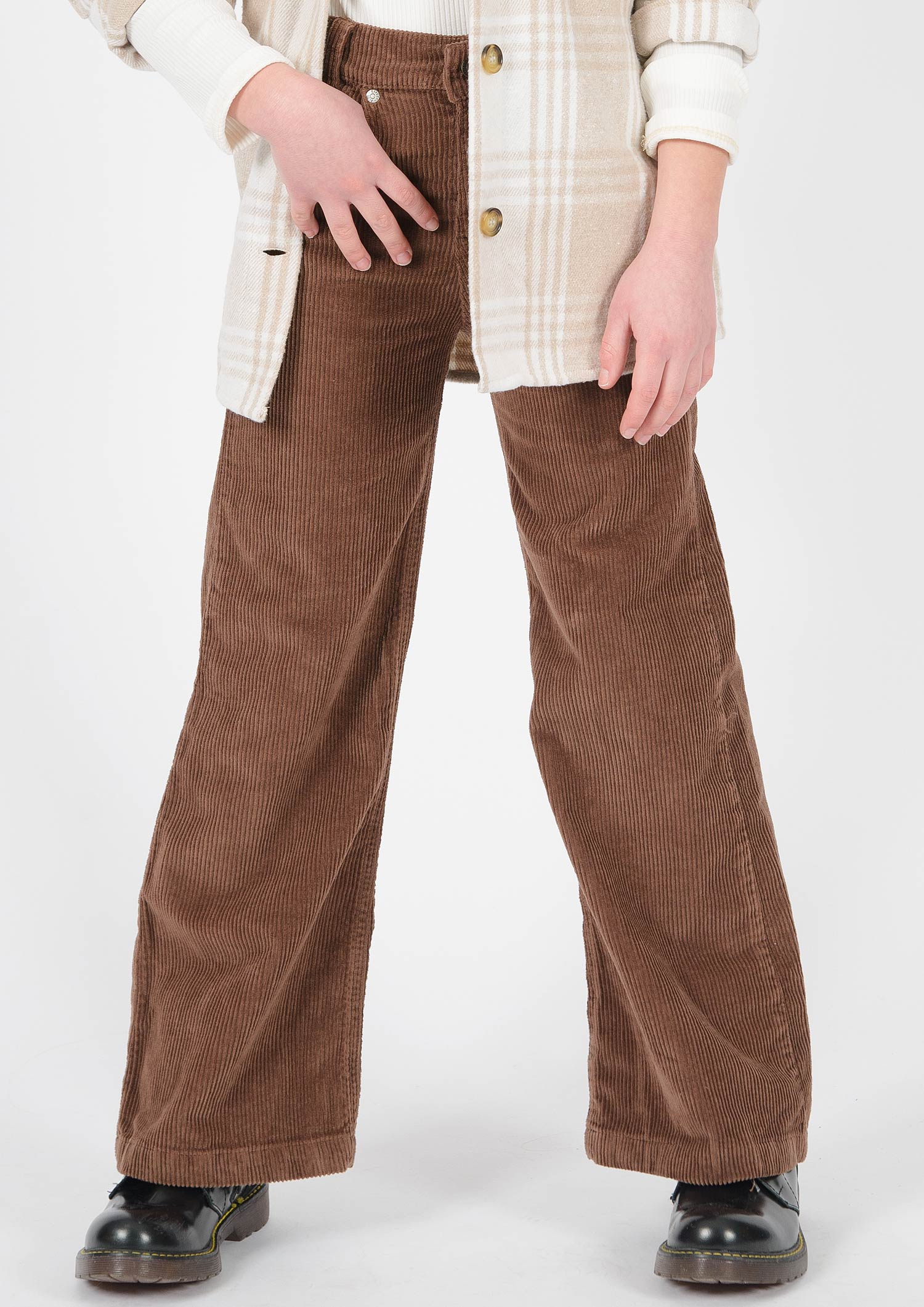 1335-Girls Wide Leg Pant Corduroy, available in Normal