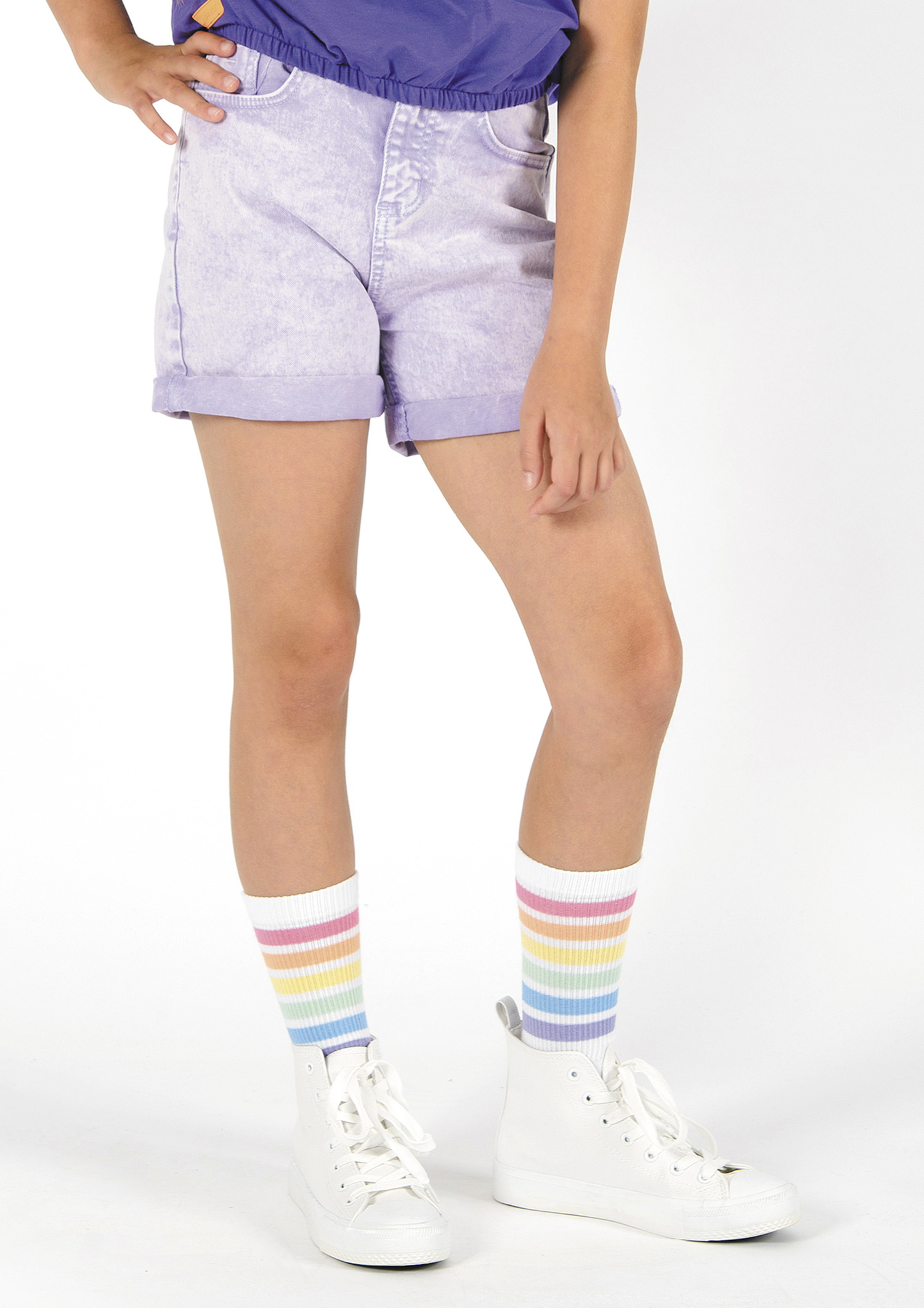 3316-Girls Balloon Fit Short verfügbar in Normal