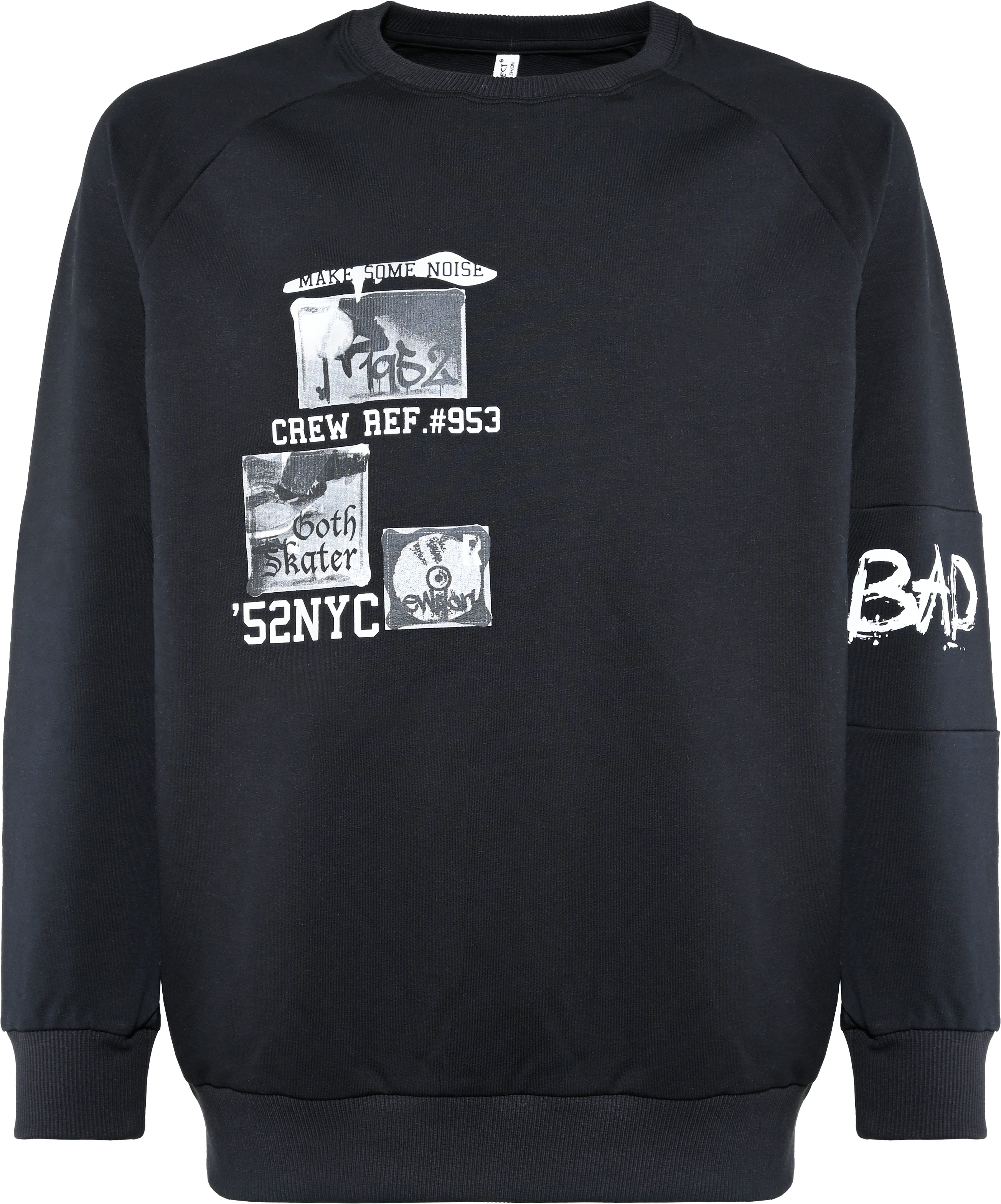 6318-Boys Oversized Sweatshirt -Bad Boys