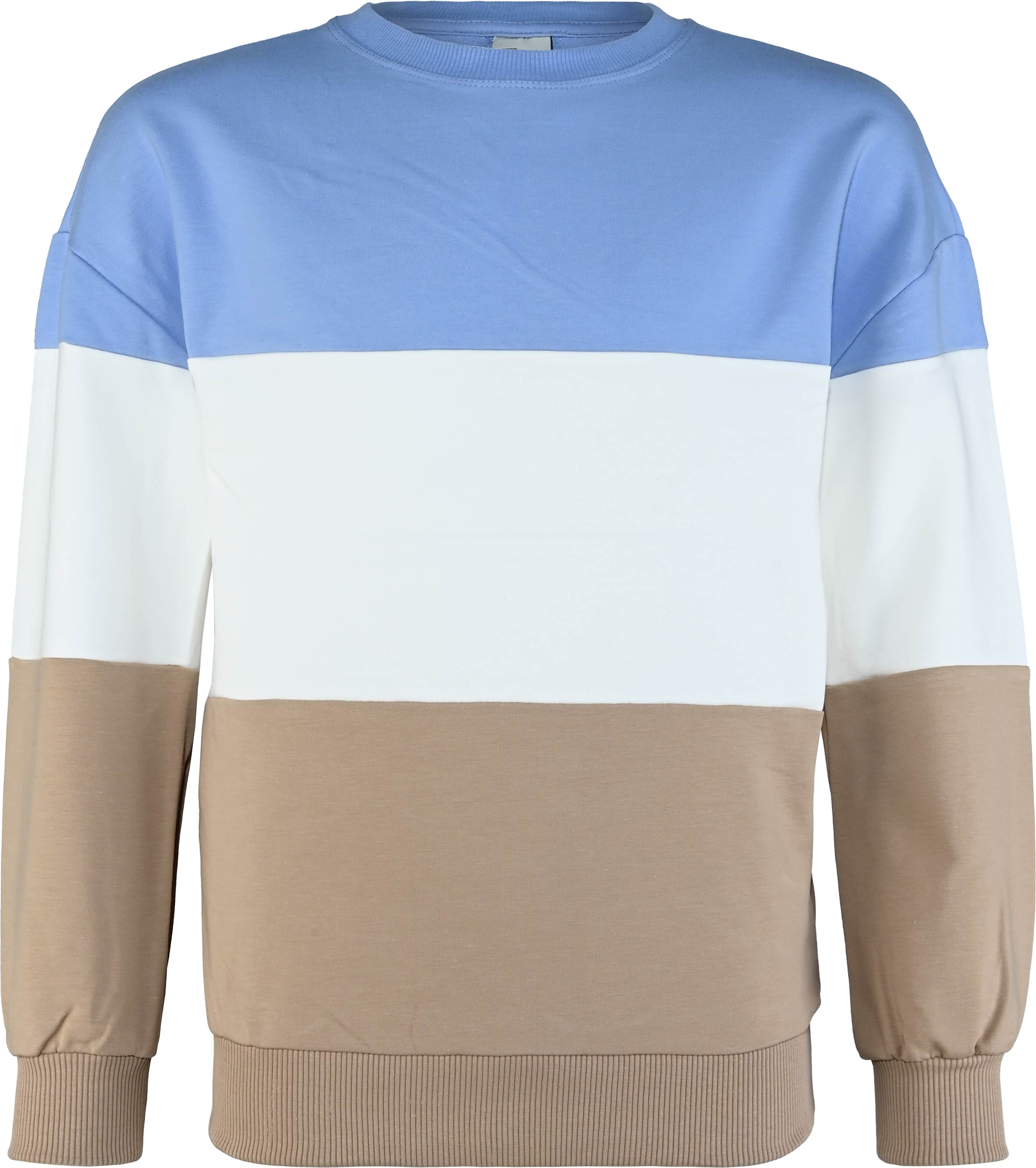 5582-JRNY Girls Sweatshirt Color Blocked