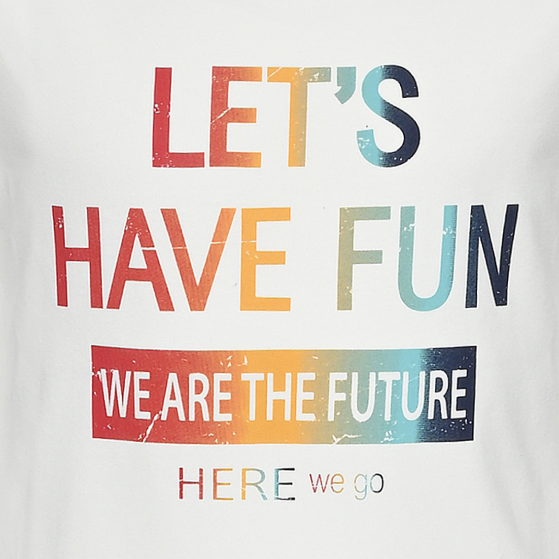 6127-Boys T-Shirt -Let's have Fun