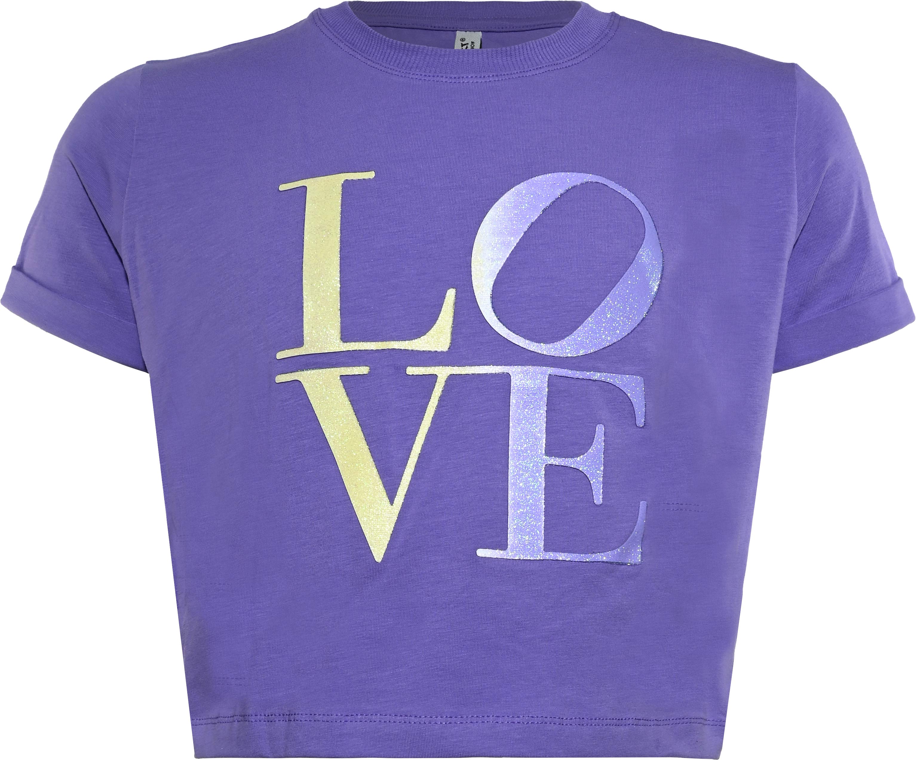 5964-Girls Boxy T-Shirt -Love