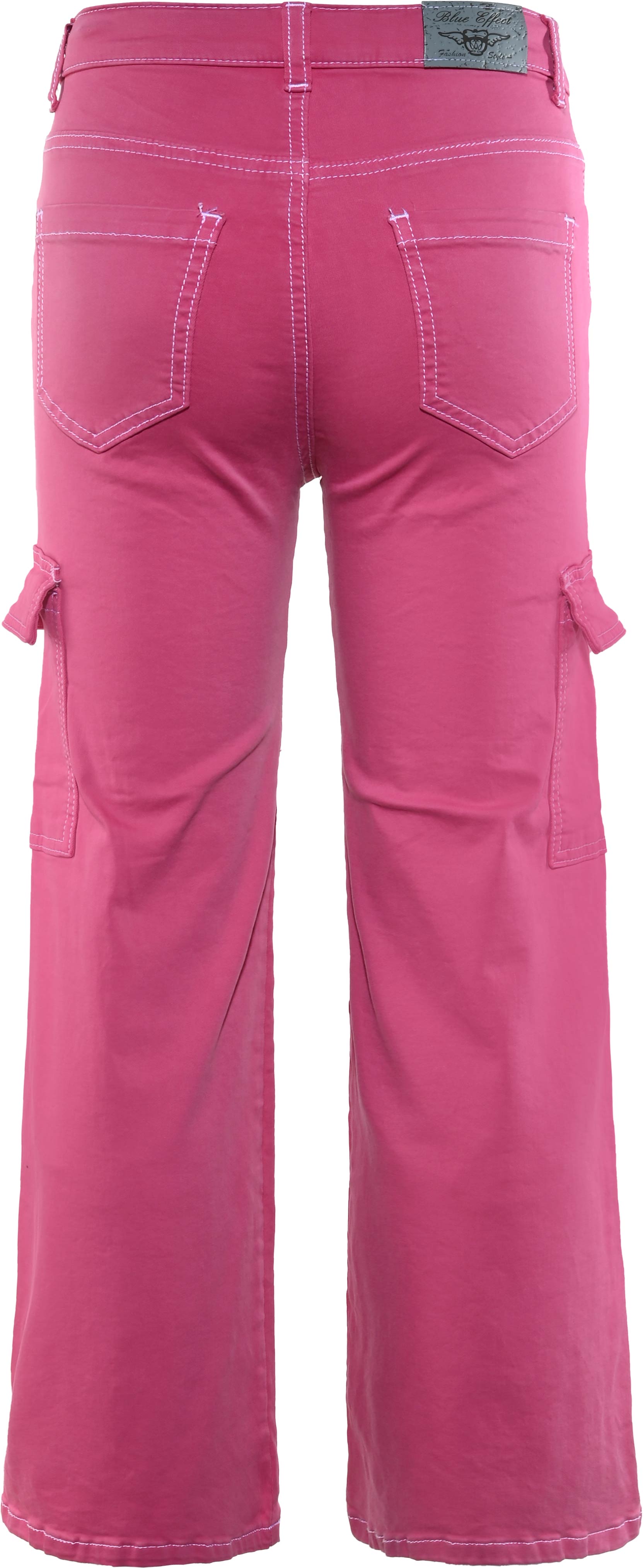 1333-Girls Wide Leg Cargo Pant available in slim, normal