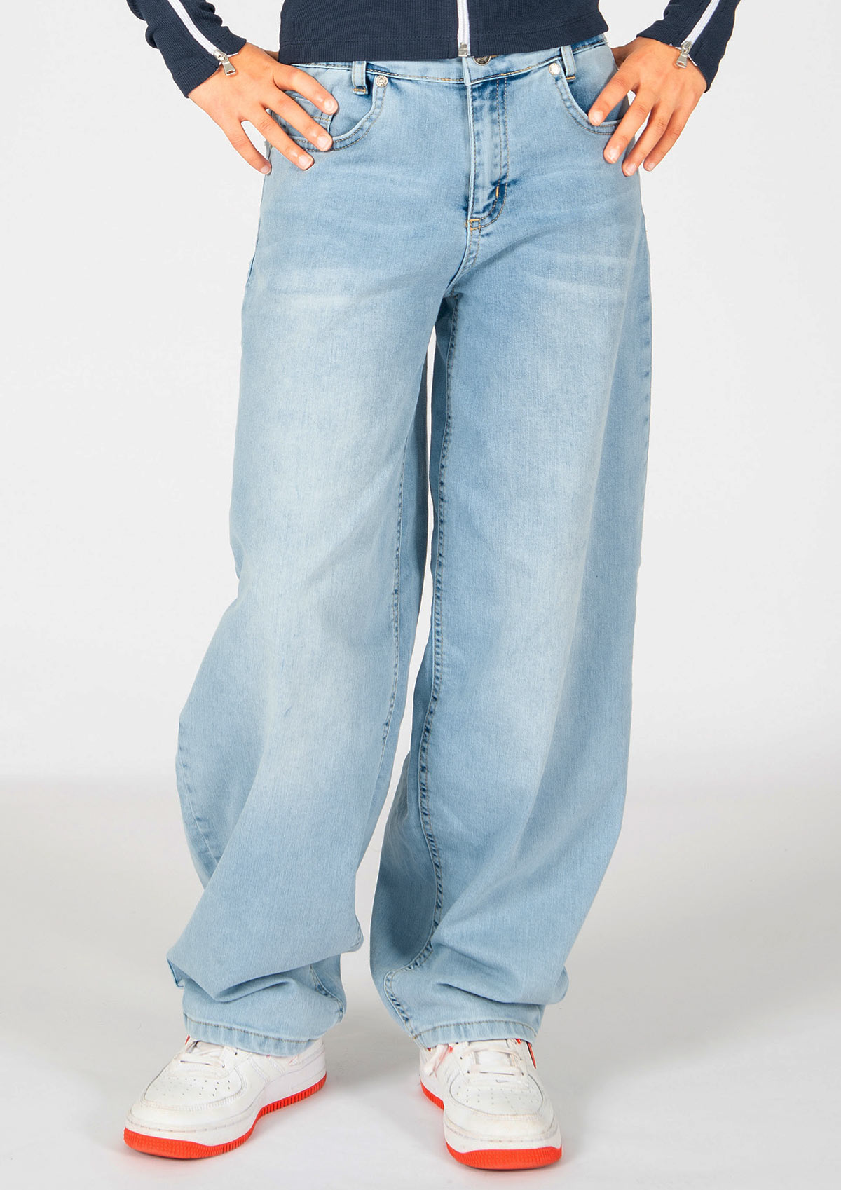 1396 - Girls Baggy Balloon Fit verfügbar in Slim, Normal