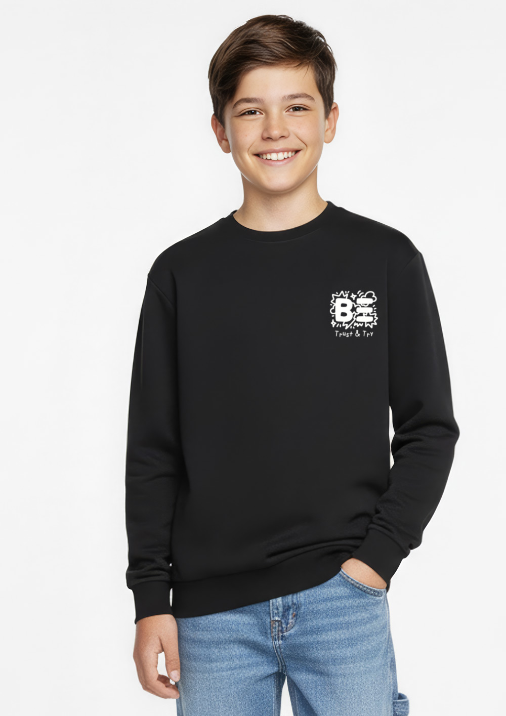 6439-Boys Doodle Sweatshirt