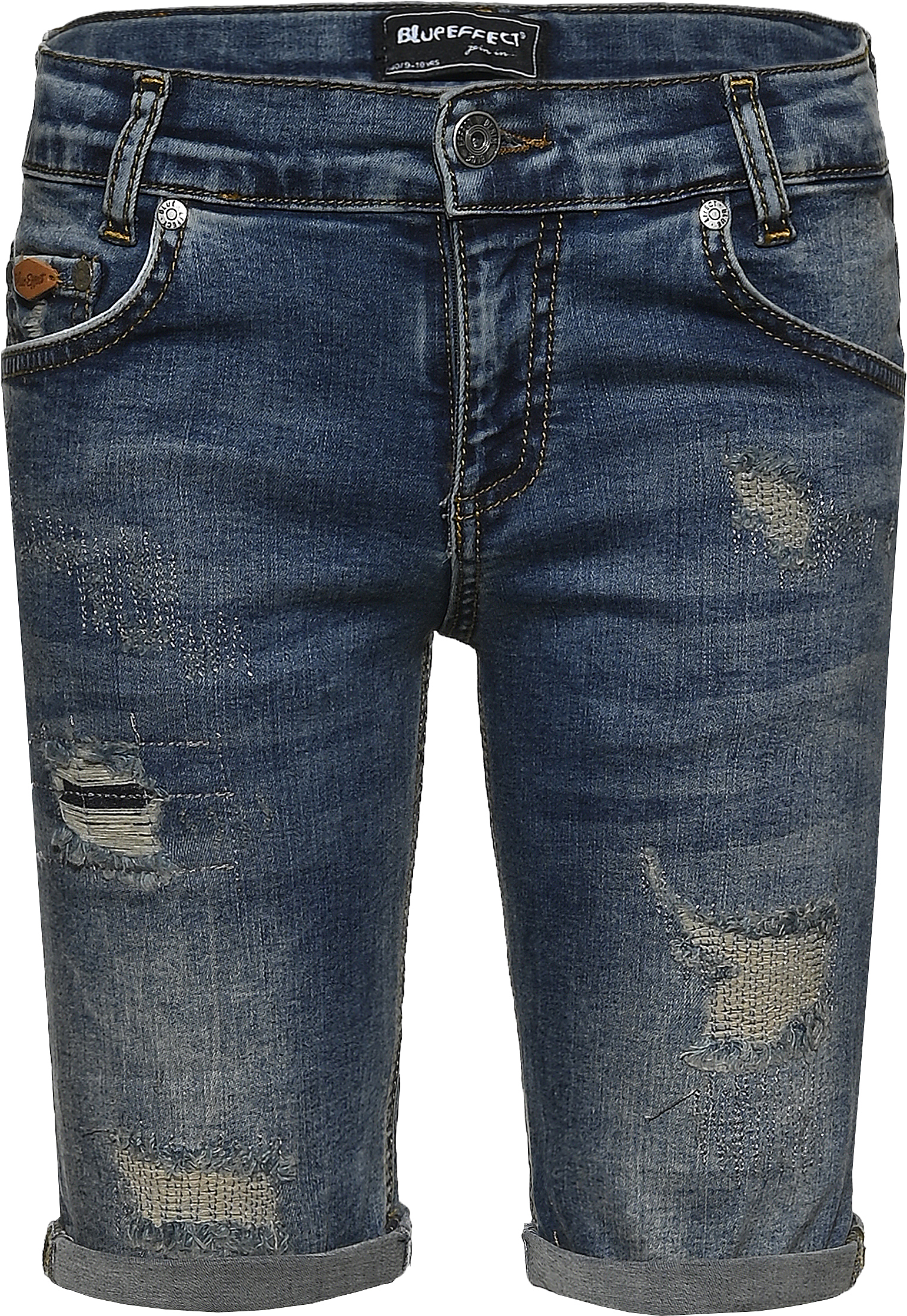 4838-Boys Jean Short Ultrastretch, available in Normal