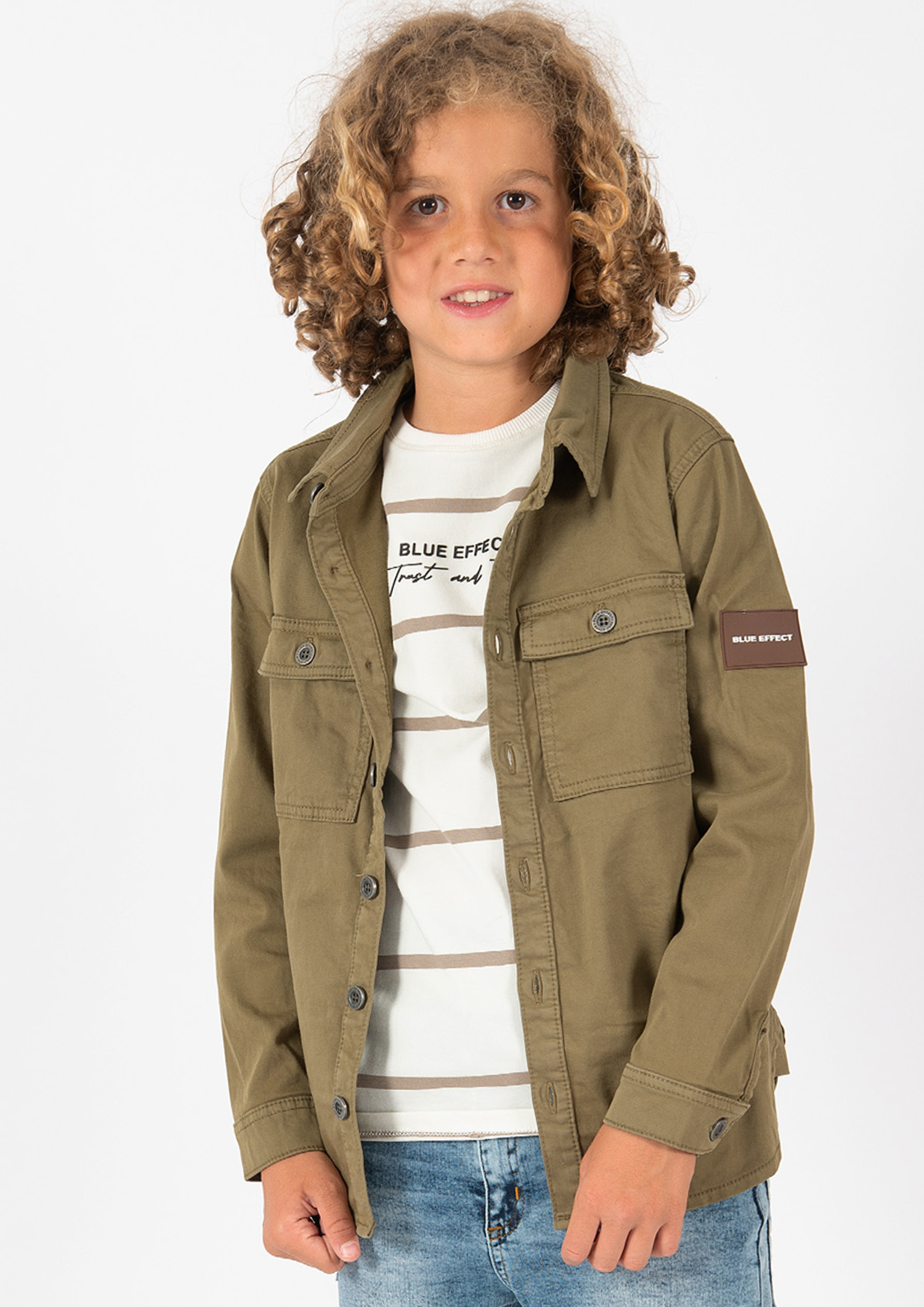 7793-Boys Overshirt -Trust and Try
