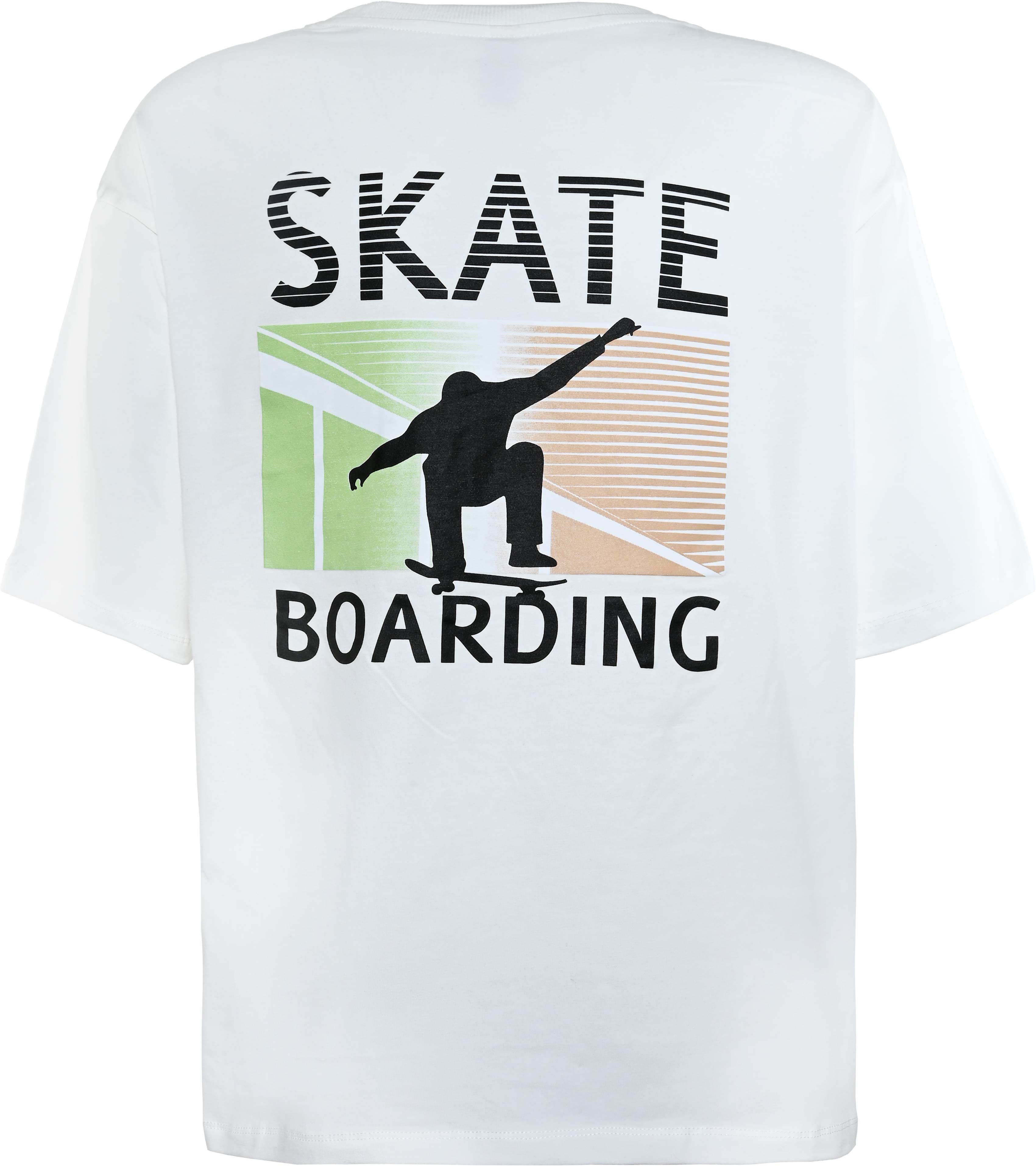 6362-Boys Loose Fit T-Shirt -Skate Boarding
