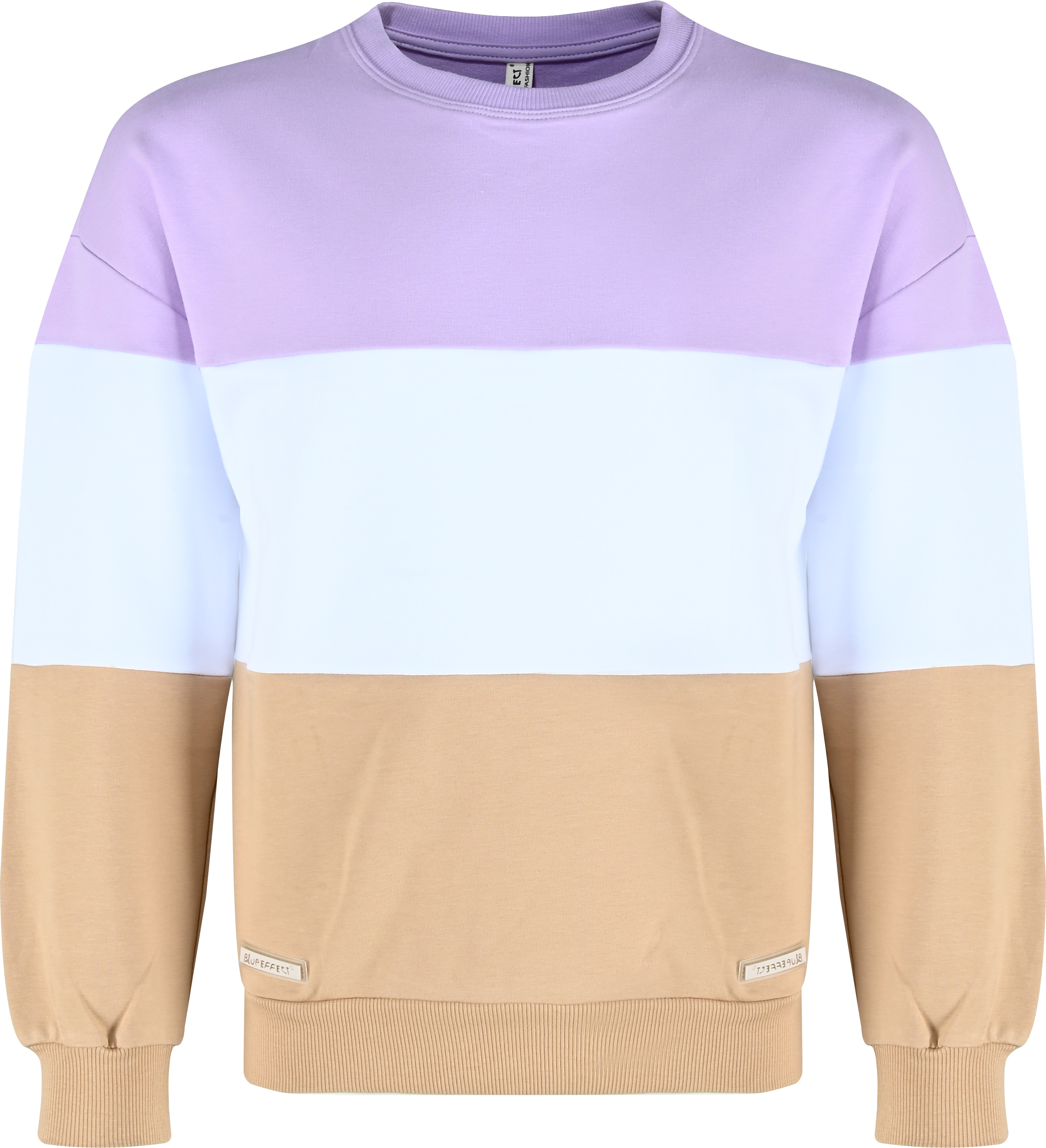 5582-Girls Sweatshirt -Colorblock