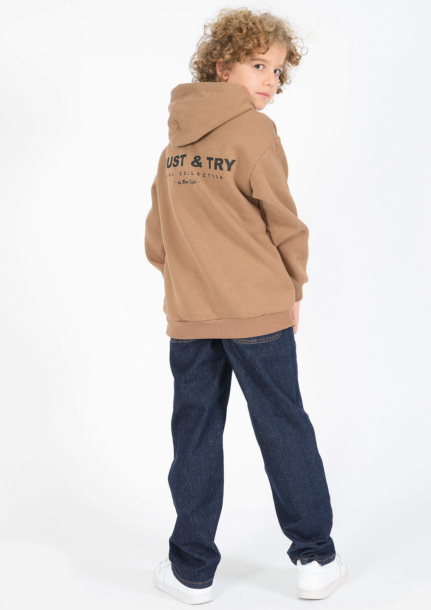 6322-Boys Oversized Hoodie -Trust and Try
