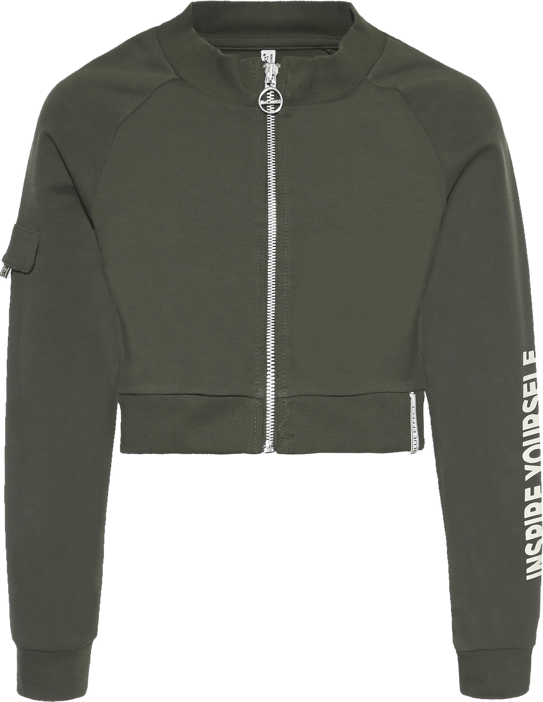 8145-Girls Sweat Jacke -Inspire yourself